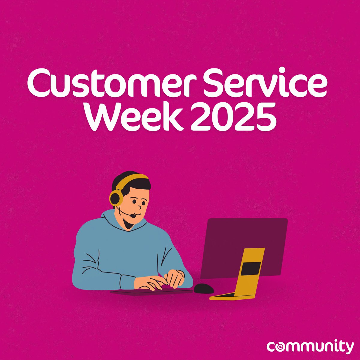 CommunityUnion's tweet image. This Customer Service Week, we’re shining a light on the workers who keep services running and support customers all year round. 🙌

We champion fair pay, respect &amp;amp; safe workplaces for all workers across the entire UK.

#CustomerServiceWeek2025 #JoinAUnion