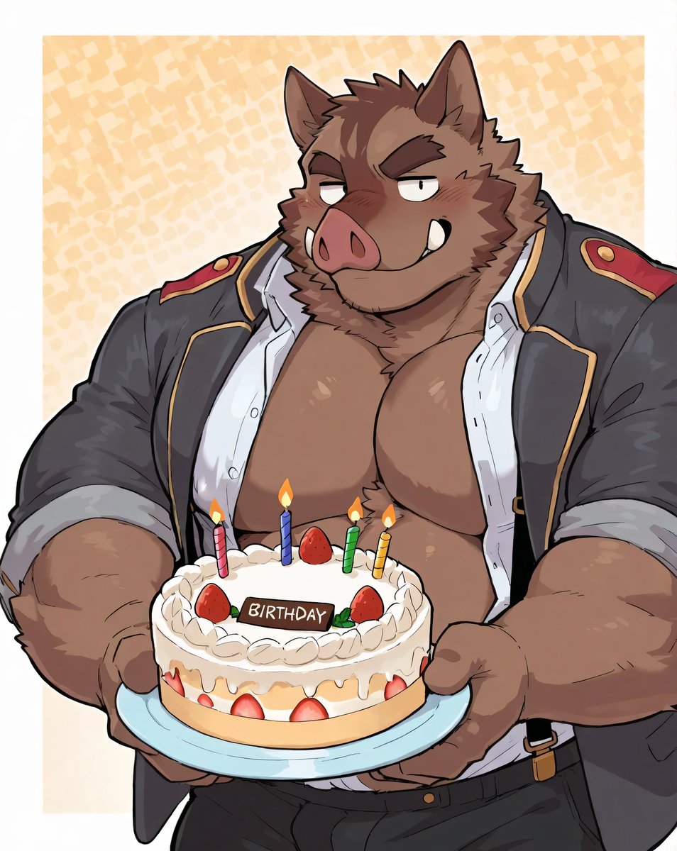yong_aiart's tweet image. Birthday gift for Discord friend
#Hermann #KnightsCollege