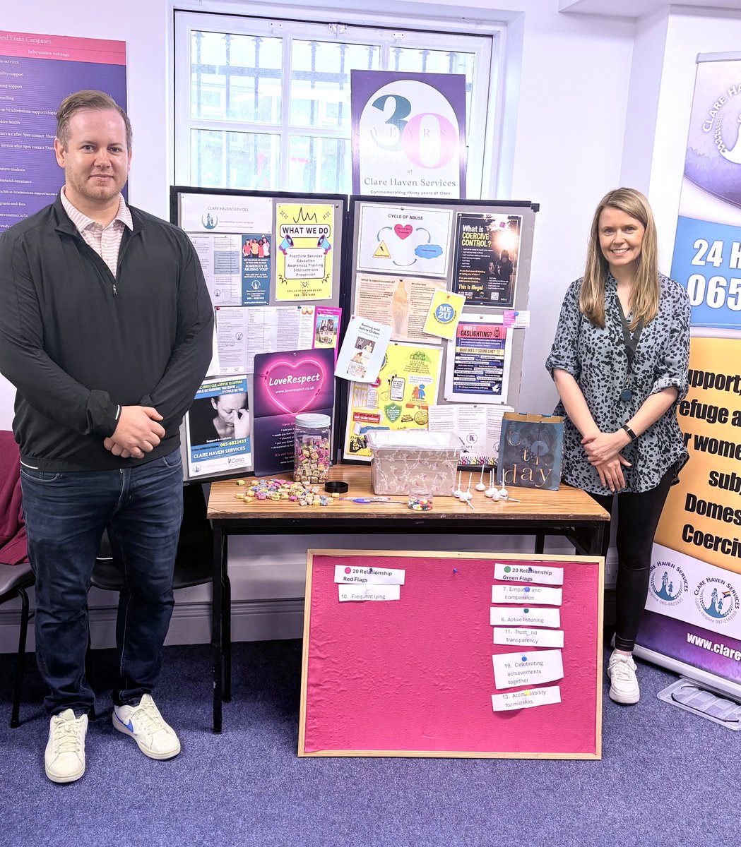 We were delighted to attend the TUS Mind Your Health event #MentalHealth #DV #VAW #TUS