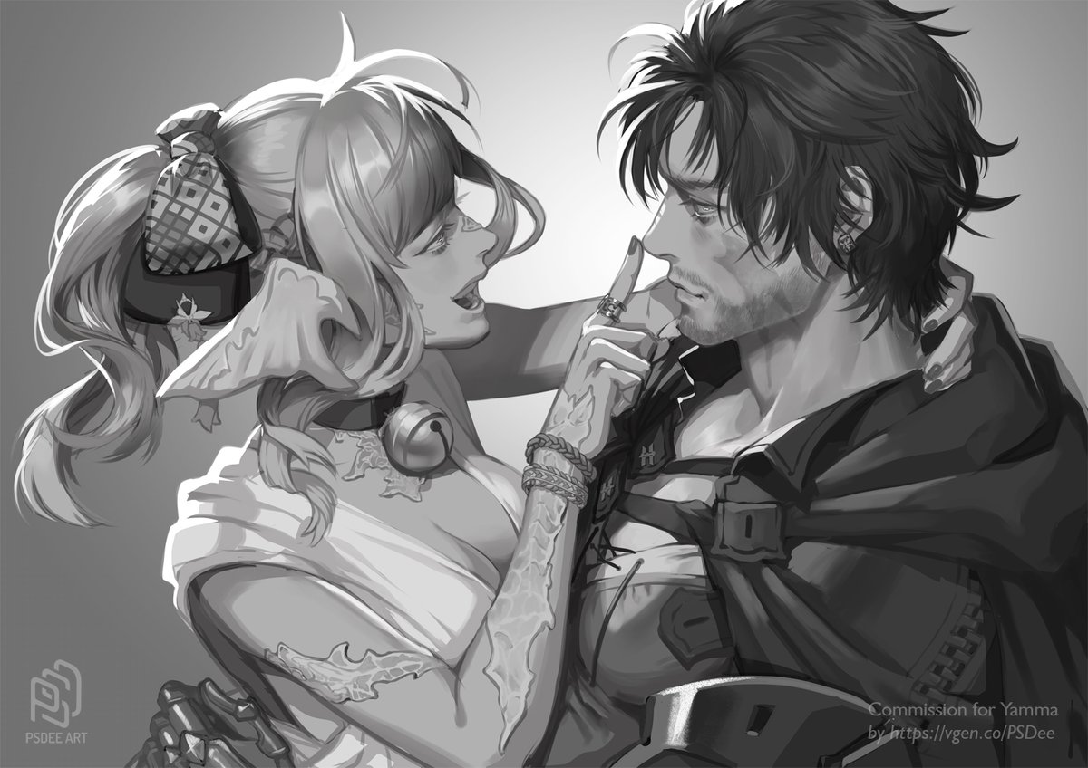 surprise me commission for Yamma, thank you so much for commissioning me!🥰 #VGenComm #Commission