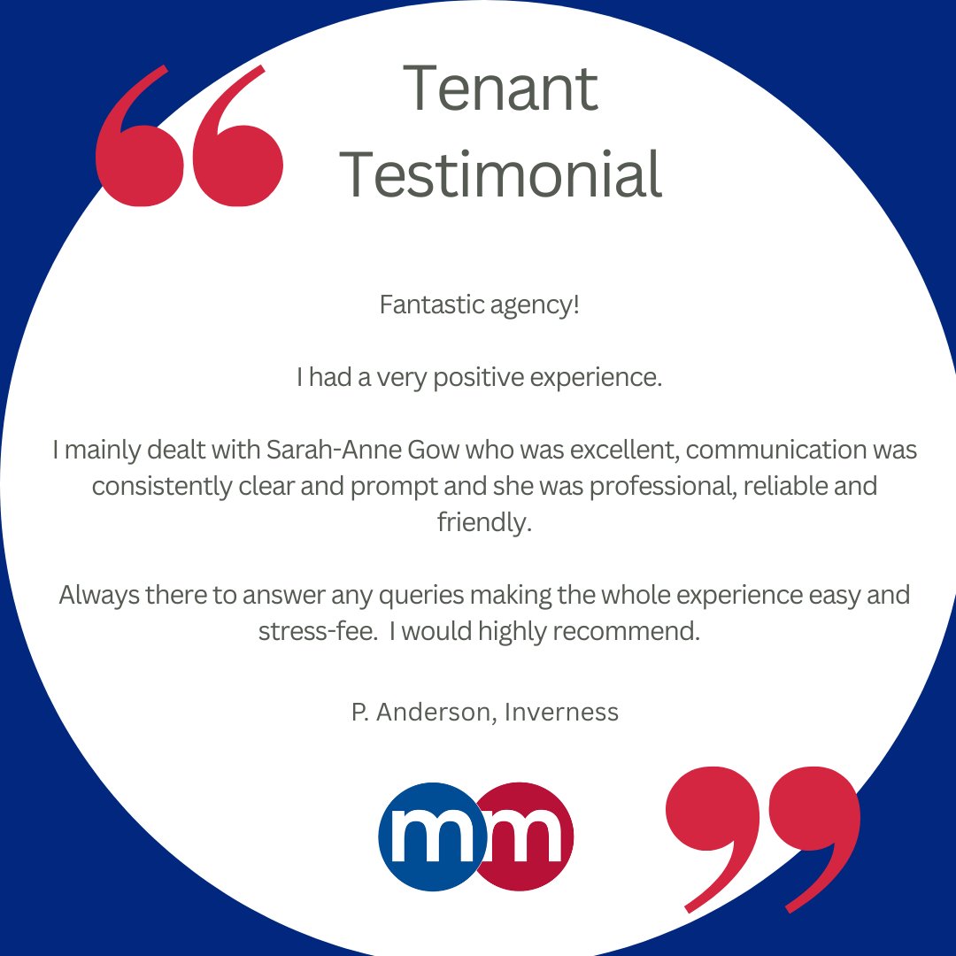 What a lovely review left for our Lettings team, following a tenant's 8 year tenancy.

We are so grateful for the kind words!