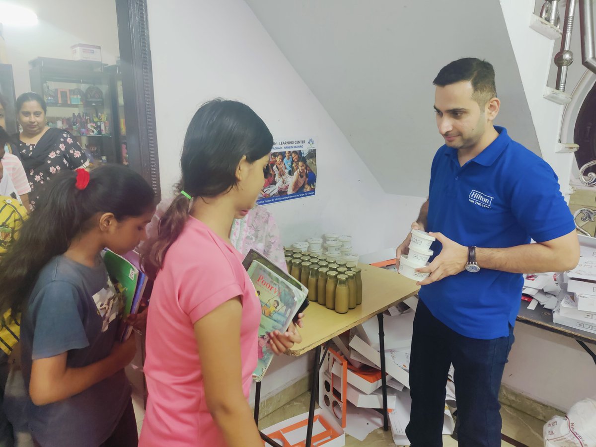 Last week, during Hilton’s Travel with Purpose Week, we had the privilege of welcoming the Hilton India team to our SFC center. Their team engaged our students in fun, creative, and educational activities, spreading joy and inspiration across all classes.
#Hilton #ScopeForChange