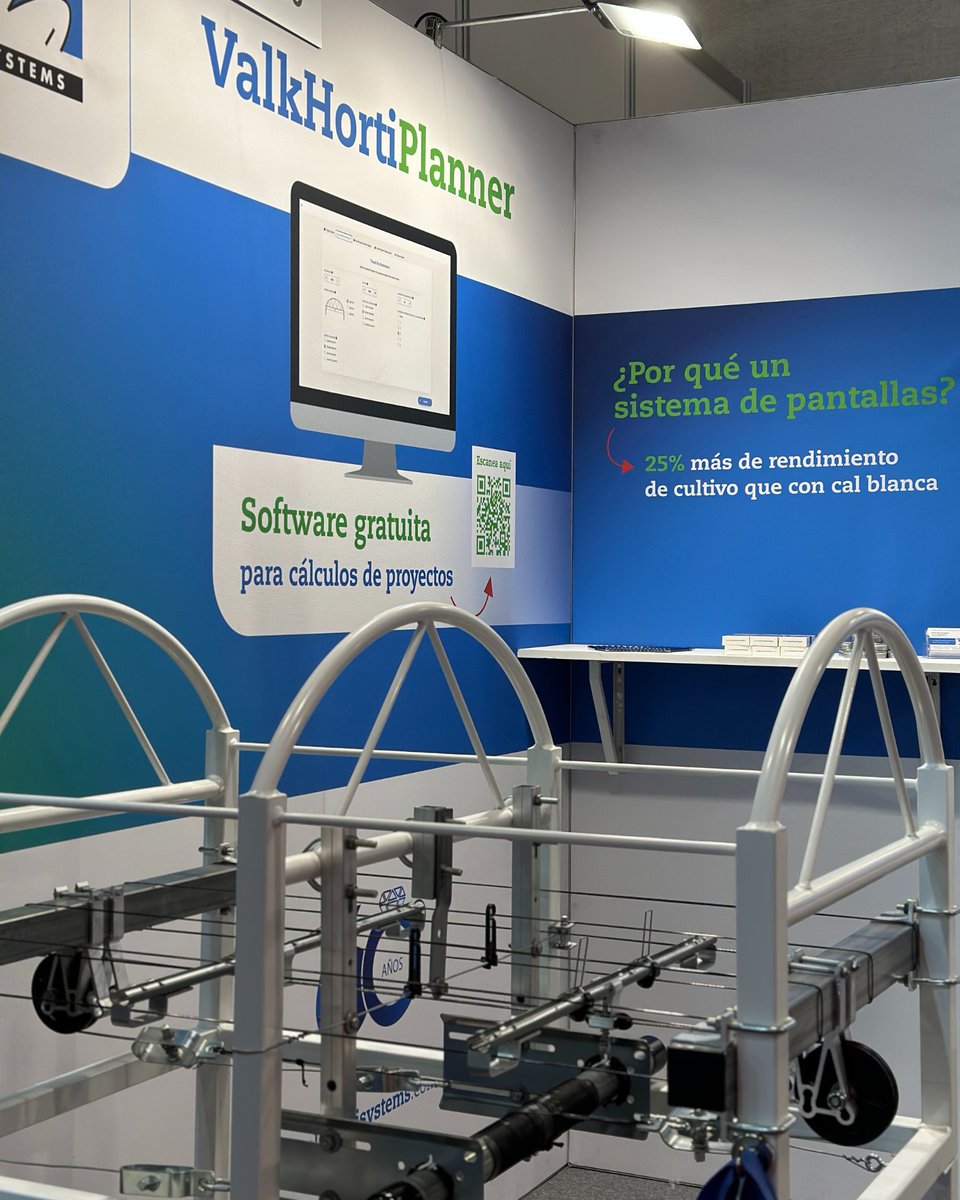 Recap of Fruit Attraction!

Last week, we participated in the Fruit Attraction trade fair to showcase our ValkPoly+ screen system and explain how this innovative solution can boost your crop yield and create optimal climate conditions in your poly greenhouse.