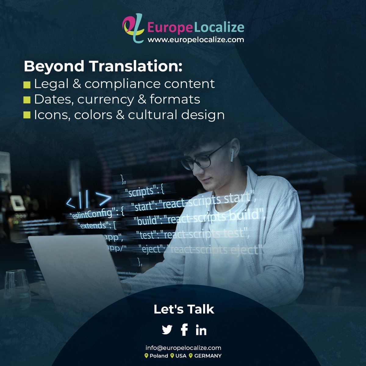 EuropeLocalize's tweet image. #EuropeLocalize makes your software feel local everywhere — adapting UI, docs, culture, and compliance.

👉 Scale smarter with our #software localization services.
shorturl.at/Ox0X3

#SoftwareLocalization #SoftwareEngineering #SoftwareDevelopment