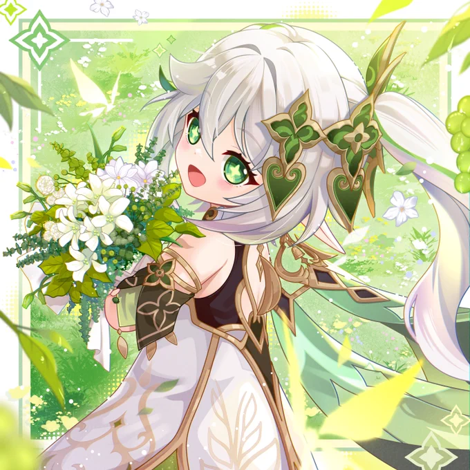 My little dendro Archon #GenshinImpact #nahida