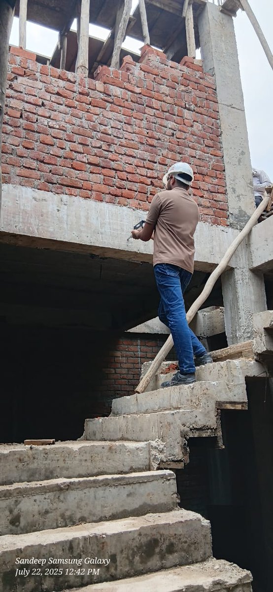 BBAPL_'s tweet image. Non-Destructive Testing (NDT) completed at the under-construction residence of Dr. Prateek Singh Bhadoria by BBAPL.
Ensuring structural safety, quality, and IS-code compliance — the BBAPL way.
#BBAPL #NDT #StructuralTesting #ConstructionQuality #Gwalior