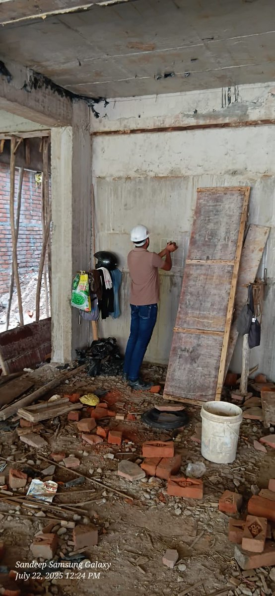 BBAPL_'s tweet image. Non-Destructive Testing (NDT) completed at the under-construction residence of Dr. Prateek Singh Bhadoria by BBAPL.
Ensuring structural safety, quality, and IS-code compliance — the BBAPL way.
#BBAPL #NDT #StructuralTesting #ConstructionQuality #Gwalior