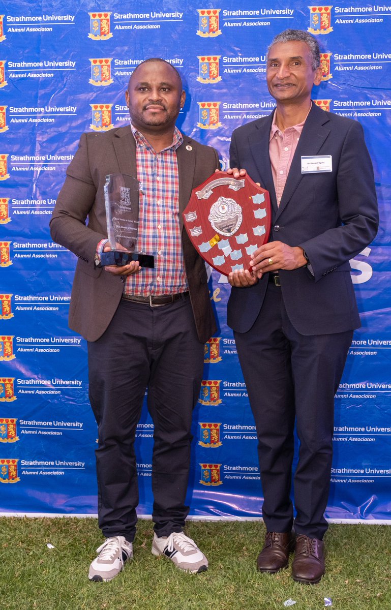 Great honor to receive the 2025 Alumni of the Year – Service to the Community Award by my alma mater, Strathmore University during the 2025 Alumni Connect held at the <a href="/WindsorHotel1/">The Windsor Hotel</a> 
<a href="/StrathU/">Strathmore University</a> <a href="/SBSKenya/">Strathmore University Business School</a> <a href="/MiundomsingiHub/">Miundo Misingi Hub</a>