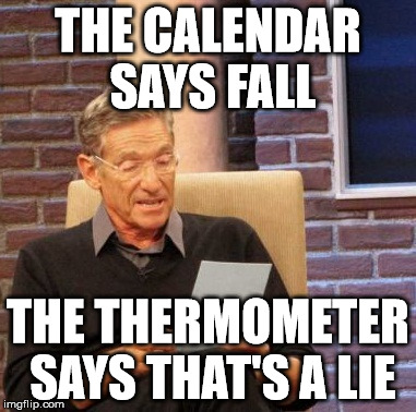 Why is it still so hot! Can't wait for cooler temperatures!
#memes