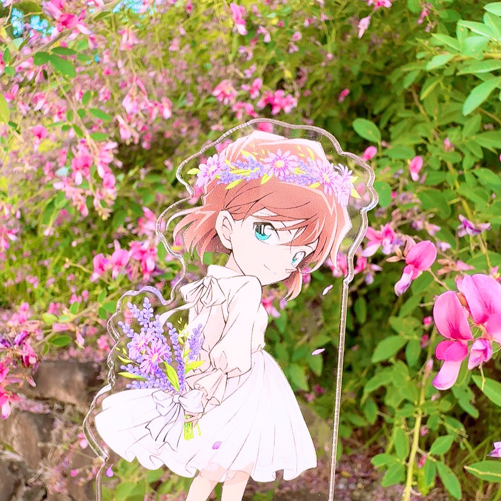 ハギの花と哀ちゃん🌸
萩原姉弟の出番たのしみ！