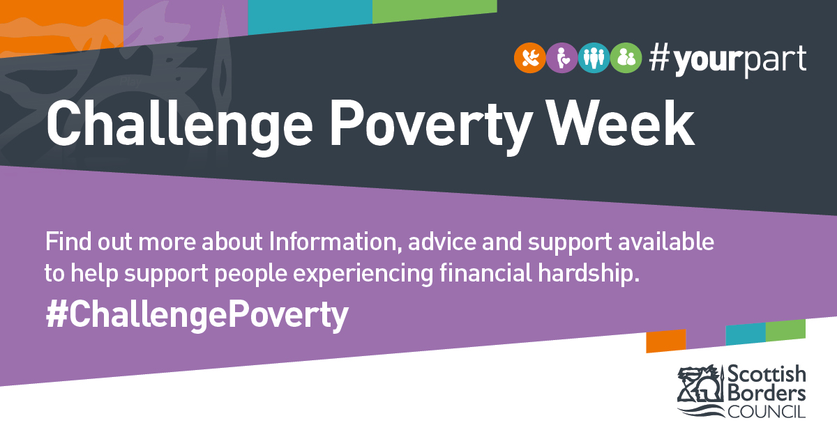 This week we’re supporting Challenge Poverty Week by highlighting the wide range of information, advice and support that is available across the region to support people experiencing financial hardship.  Find more info here:  ow.ly/18tf50X6Vyk #ChallengePoverty