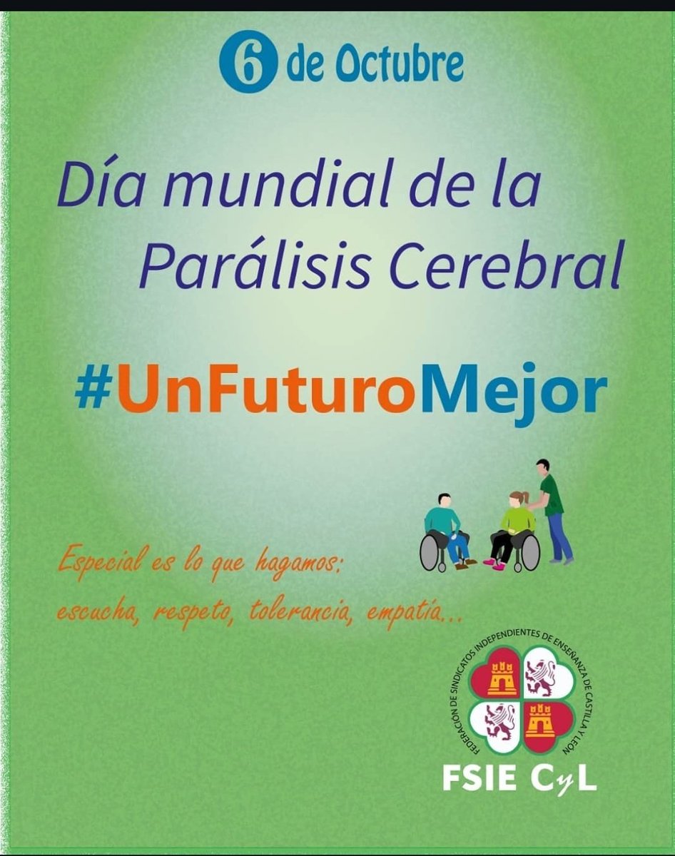 JairoFSIE's tweet image. Día internacional de la parálisis cerebral #unfuturomejor @AspaceVall @AspaceCyL @AspaceSalamanca @AspaceSegovia @Aspaceleon @ASPACEPALENCIA @AspaceZamora @apaceburgos @ASPACEMadrid @ASPACEAndalucia @aspaceib @ASPACE_Galicia #discapacidad #dependencia #educacion #valores
