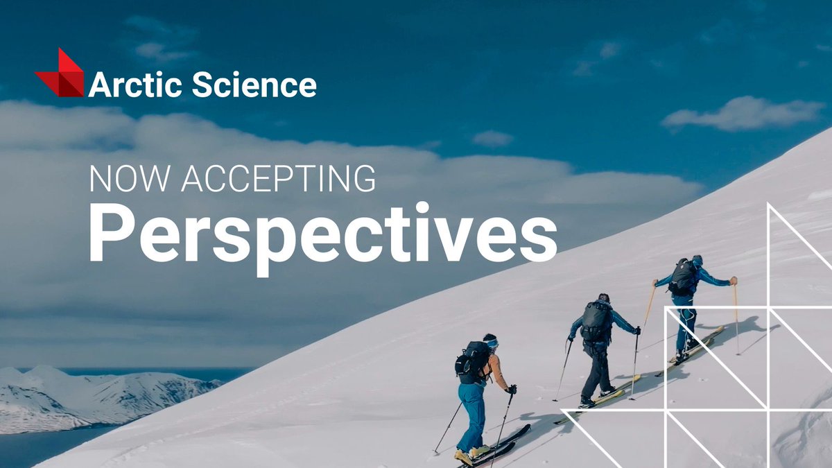 cdnsciencepub's tweet image. Do you have a new idea, framework, or direction that could shape Arctic research? A Perspective article in @ArcticScienceJ is a great place to share it.
Find out how to submit ▶️ ow.ly/VJLV50Wxlz3
#ArcticScience #AcademicPublishing