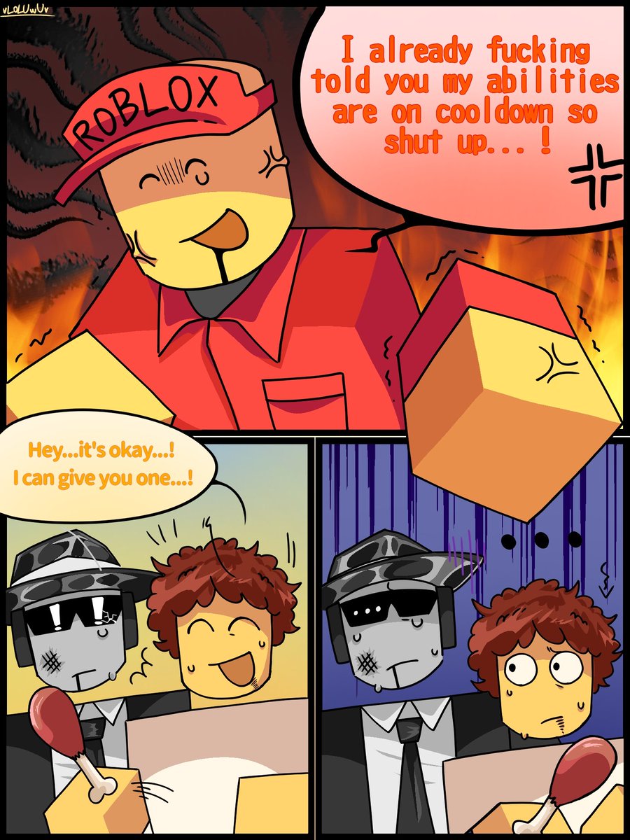 Poor Chance

#Forsaken #forsakenart #elliot #chance #shedletsky