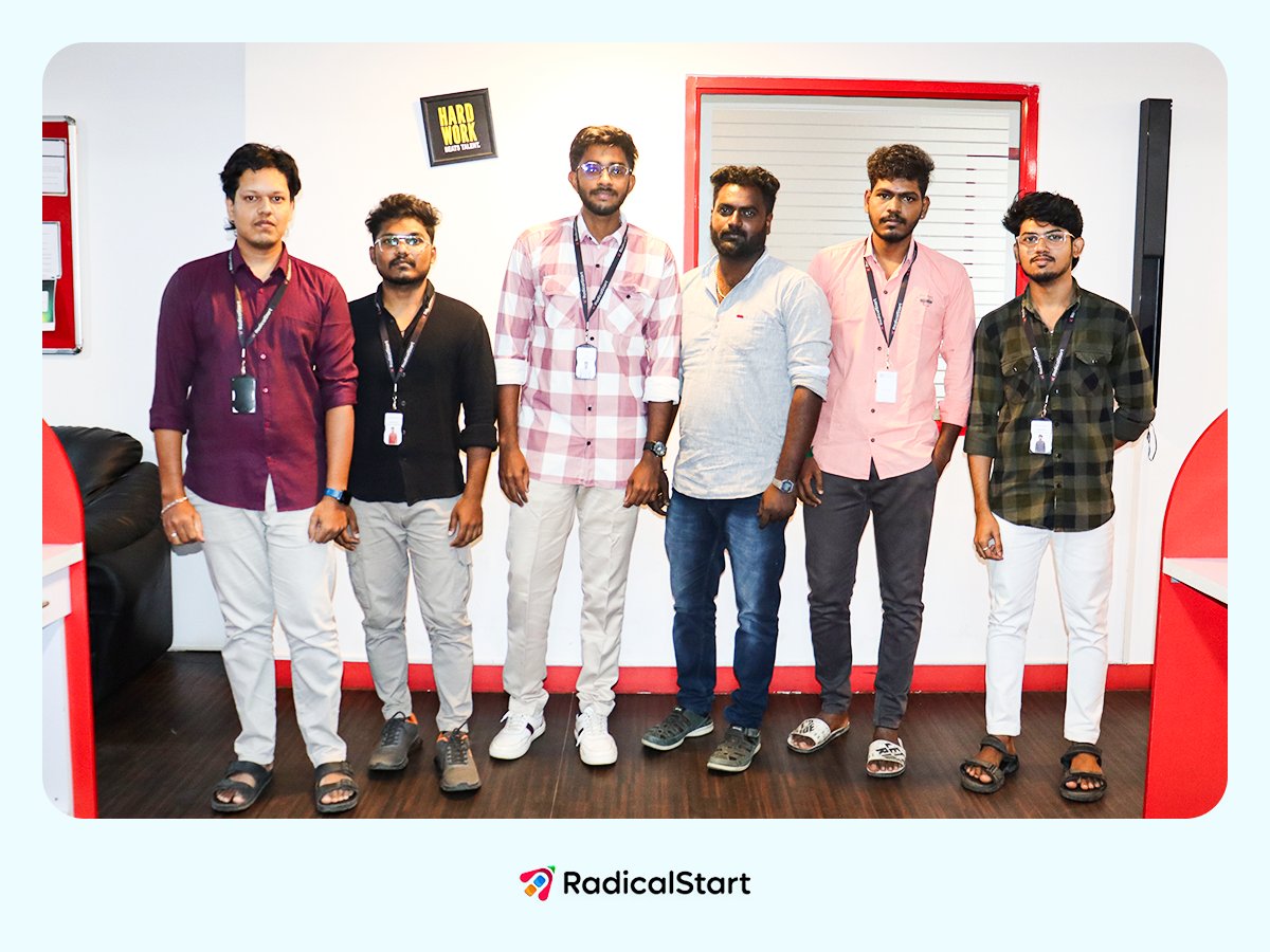 radicalstartnow's tweet image. Welcome to the RadicalStart family! 🎉

A warm welcome to Mr. Pandi Durai. We&apos;re excited to have you on board &amp;amp; looking forward to this journey together!

#RadicalStart #LifeAtRadicalStart