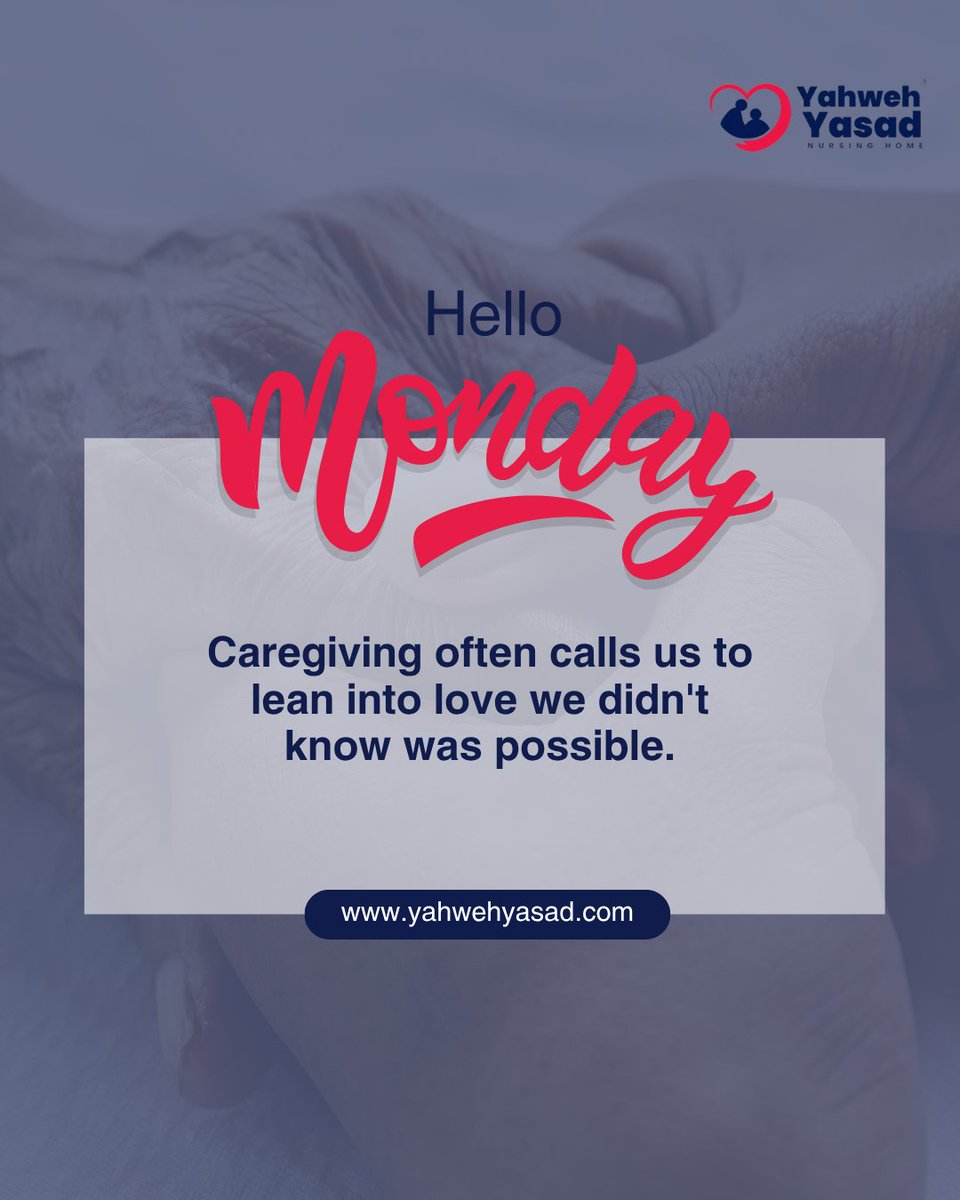 yynhome's tweet photo. Hello, Monday!👋 

Caregiving often calls us to lean into love we didn't know was possible.👌

At Yahweh Yasad Nursing Home, we are exceptional in showing that love to both our clients and their loved ones. 

Visit: 
https://t.co/l5QCvNYh5y for enquiries or free consultation. https://t.co/0Pnoye4qUx