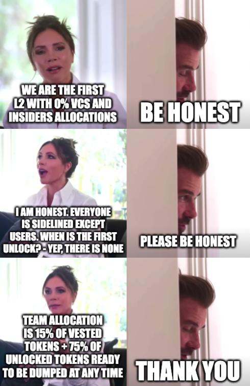 Everyone is sidelined.

$LINEA <a href="/ethereumJoseph/">Joseph Lubin</a> <a href="/DeclanFox14/">Declan Fox</a> <a href="/Alain_Ncls/">alain.linea.eth</a> <a href="/suzapolooza_eth/">Suza</a> <a href="/LineaBuild/">Linea.eth</a>