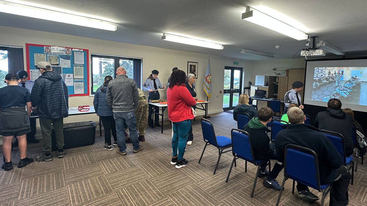It was great to see so much interest and engagement during our open event.  We look forward to welcoming our new Cadets to #Team265

#aircadets #rafaircadets #ATC #whatwedo #VentureAdventure #265chetwynd #RAF #newportshropshire #WMW