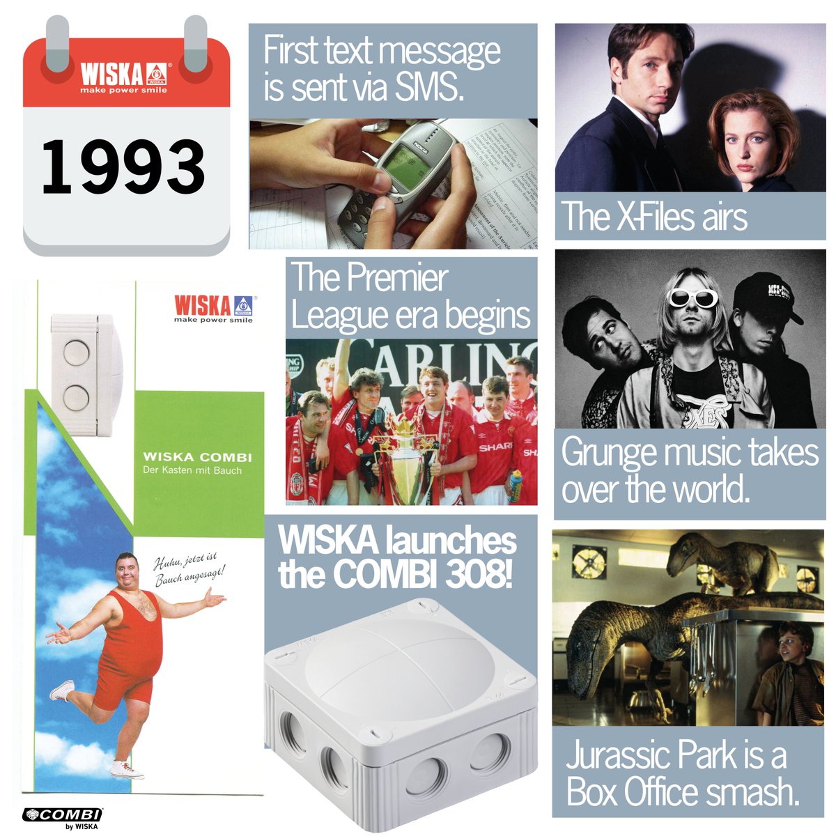 Back to 1993… 

… WISKA launched the COMBI 308 — the start of what would become the UK’s favourite junction box. 

#WISKA #COMBI #Since1993 #JunctionBox #Throwback #InstallerLife

Ad.