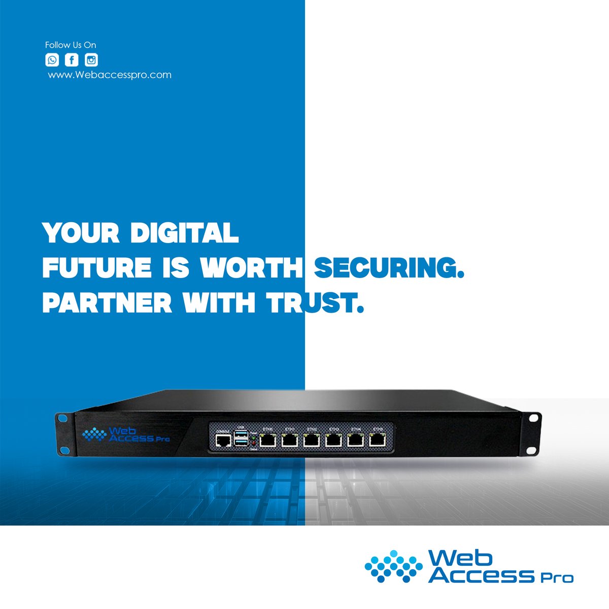 Webaccess_pro's tweet image. Securing Your Digital Future. Partner with Web Access Pro. #WebAccessPro #DigitalSecurity #CyberSecurity #ITSecurity #DataProtection #NetworkSecurity   #PartnerWithTrust #informationsecurity  #BusinessSecurity #DigitalTransformation #Innovation #ProtectYourAssets #UAE #India