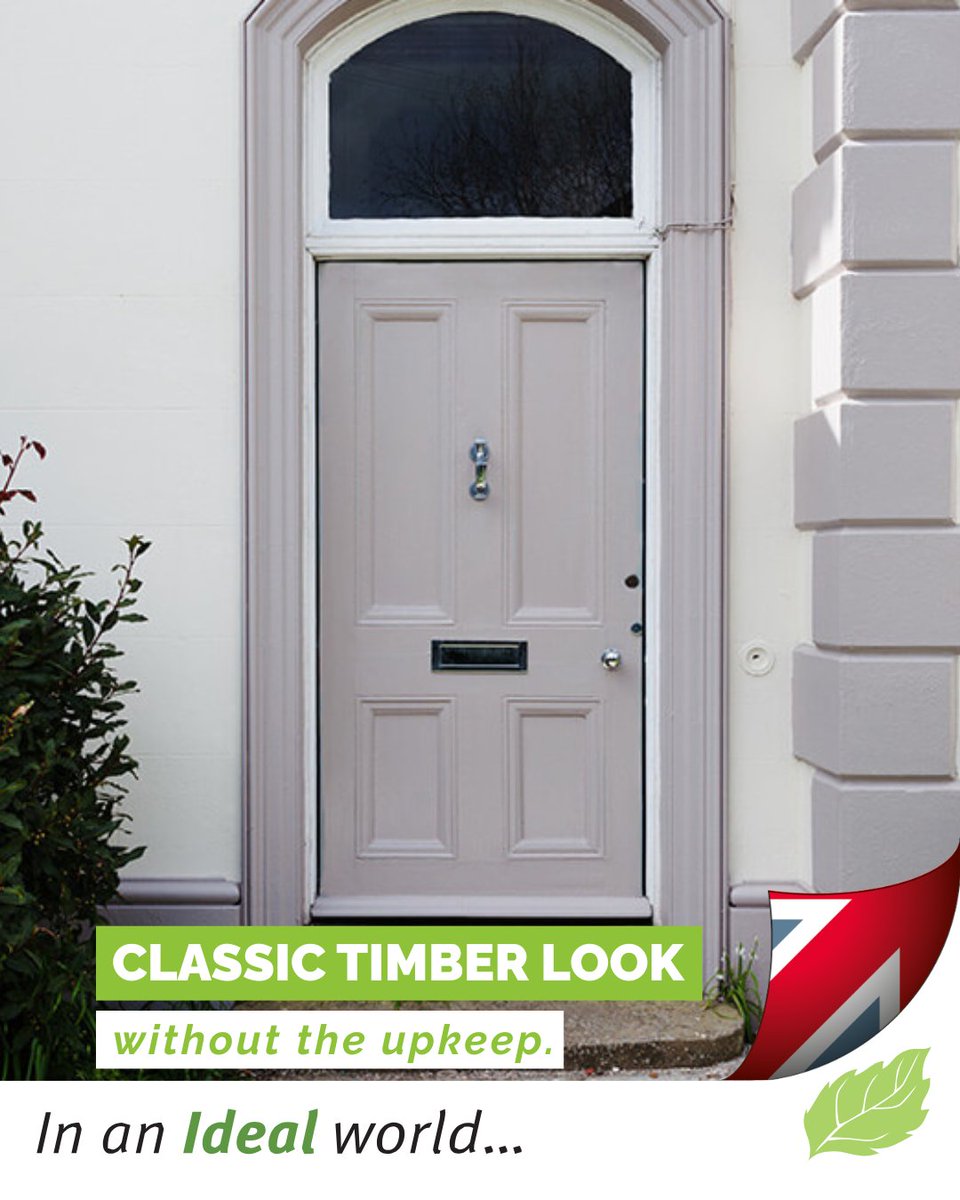 Enjoy the charm of wood without the upkeep 🌳 

Our timber-effect doors feature realistic grain, custom glazing &amp; secure locks, plus modern insulation &amp; weatherproofing. No rot or repainting, just timeless, low-maintenance style. 

Enquire today👉 vist.ly/49e5t