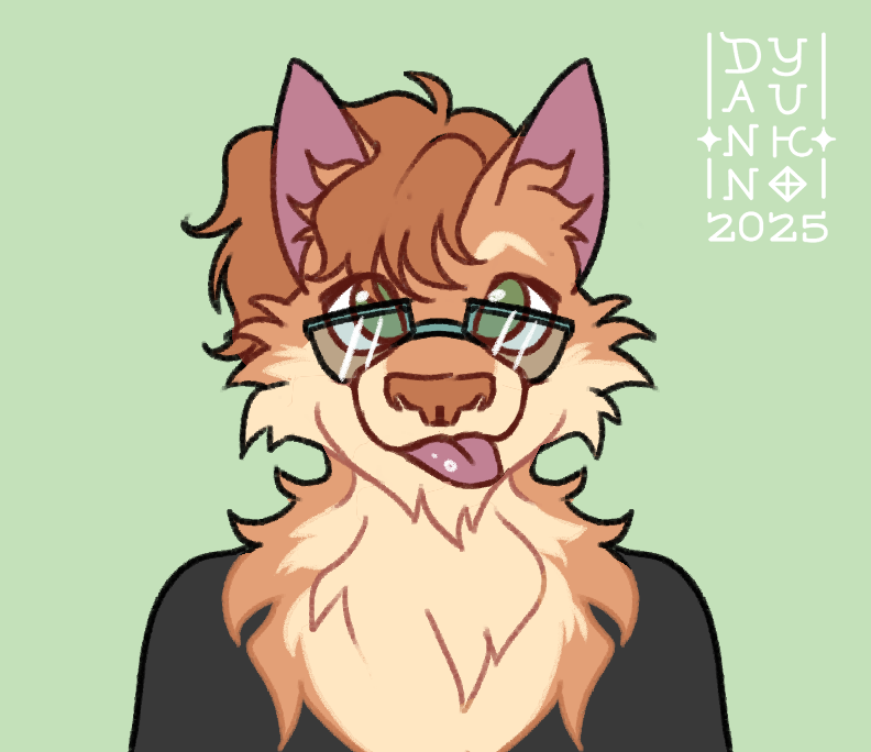 gataxlunatica's tweet photo. Super simple and small drawing for my childhood friend. Drawings like this range from $3 to $7, depending on how much of the body appears~
Perfect for a sticker strip. And WhatsApp or Telegram stickers.
#furry #furryart #furryartist #wolf #fuirrywolf #gingerwolf #oc #sillywolf #art #instagramartist