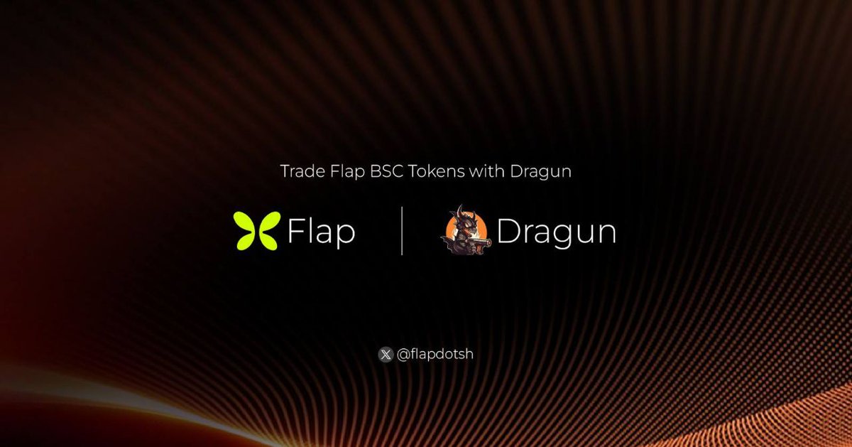 Dra69Gun's tweet image. 🐲 龙枪 Dragun 正式支持 Flap BSC 代币

中秋不休息，龙枪全力开火陪你登月
即刻交易 @flapdotsh #BSC 代币，把握 BSC 新崛起的 #Meme 发射台新星!

抢占先机，就在龙枪 👉 T.me/Dragun69

#BSC #Dragun #Flap #BNB