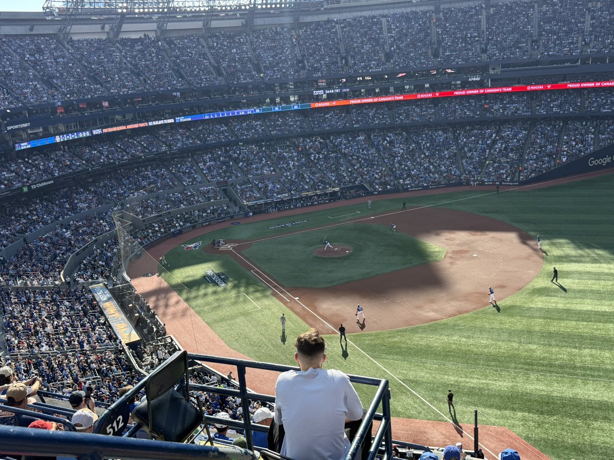 Xriptian's tweet image. Game #152 – October 5, 2025

American League Division Series (ALDS)
New York Yankees vs Toronto Blue Jays
Rogers Centre, Toronto ON

What an emotionally charged game. To say Canadians are excited about their team making it to the postseason and beating the Yankees would be an…