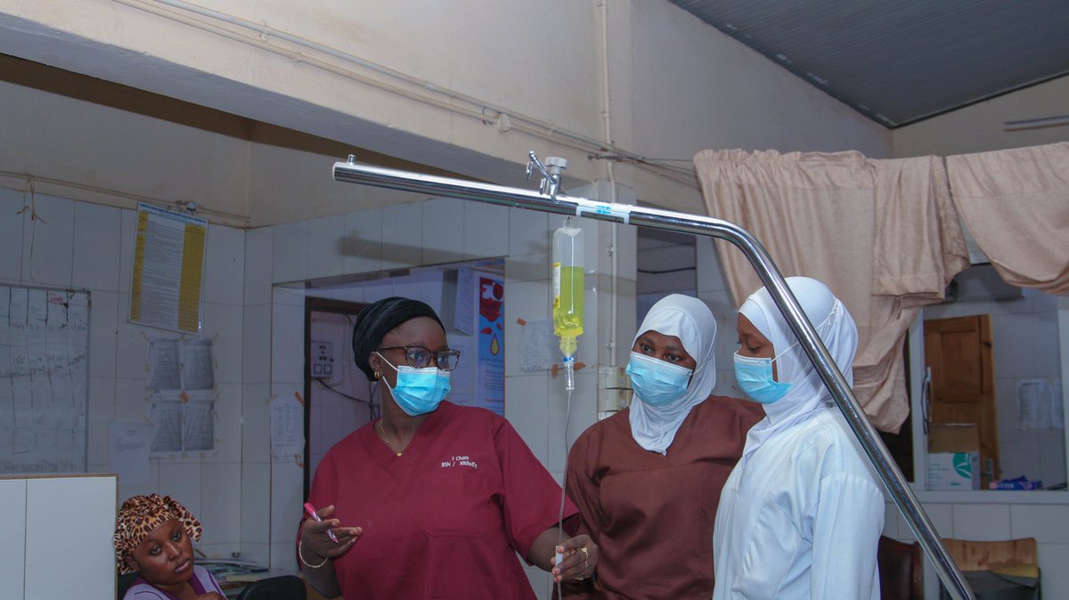 United Nations The Gambia (@ungambia) on Twitter photo A trained nurse can be the difference between life and death for a mother and her newborn.
In The #Gambia, we are working with <a href="/MohGambia/">Ministry of Health Gambia</a> and partners to ensure every Gambian mother receives the skilled care she deserves during pregnancy and childbirth.
#MaternalHealth A trained nurse can be the difference between life and death for a mother and her newborn.
In The #Gambia, we are working with <a href="/MohGambia/">Ministry of Health Gambia</a> and partners to ensure every Gambian mother receives the skilled care she deserves during pregnancy and childbirth.
#MaternalHealth