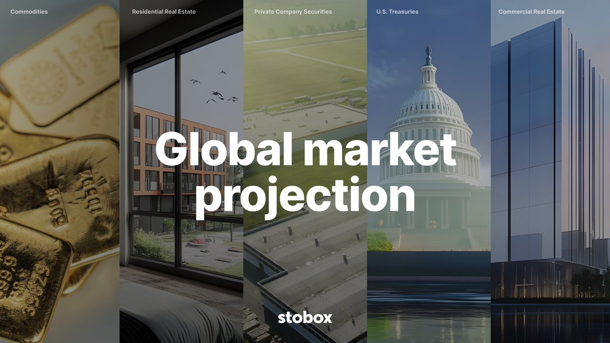 StoboxCompany's tweet image. Tokenization is projected to reach $16T by 2030.  
Real estate alone: $1.4T.

We build the infrastructure today that global markets will rely on tomorrow.  
Find more today: stobox.io/real-estate?ut…