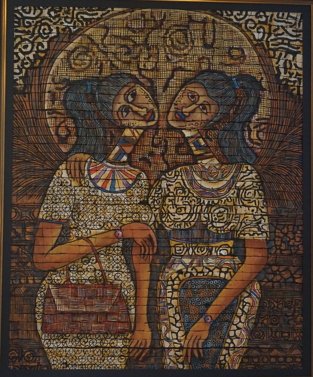 prissyjuice's tweet photo. Wood mosaic of two women leaning close.
Medium- wood
Love the texture? Message me for details and close-ups. 
This is a limited piece, so you can send a DM to reserve, for size, price, and shipping. 
#NigerianArt #AfricanArt
#ContemporaryArt
#ArtGallery
#ParisFashionWeek https://t.co/NZw8H94HCZ