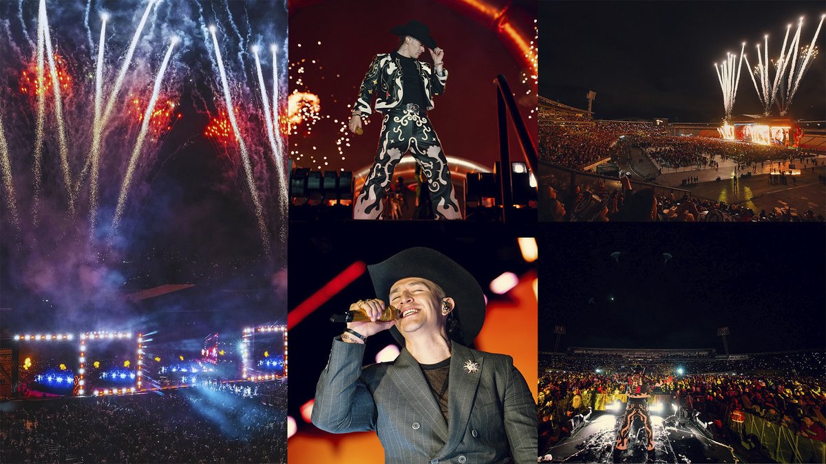 LaWebNoticias's tweet photo. Luis Alfonso llena El Campín y marca un antes y un después en la música popular colombiana.
“La cantina más contentosa” reunió a más de 30.000 personas en una noche de luces y emociones.
https://t.co/CaQpu0u88o https://t.co/kgw4UMfT0c