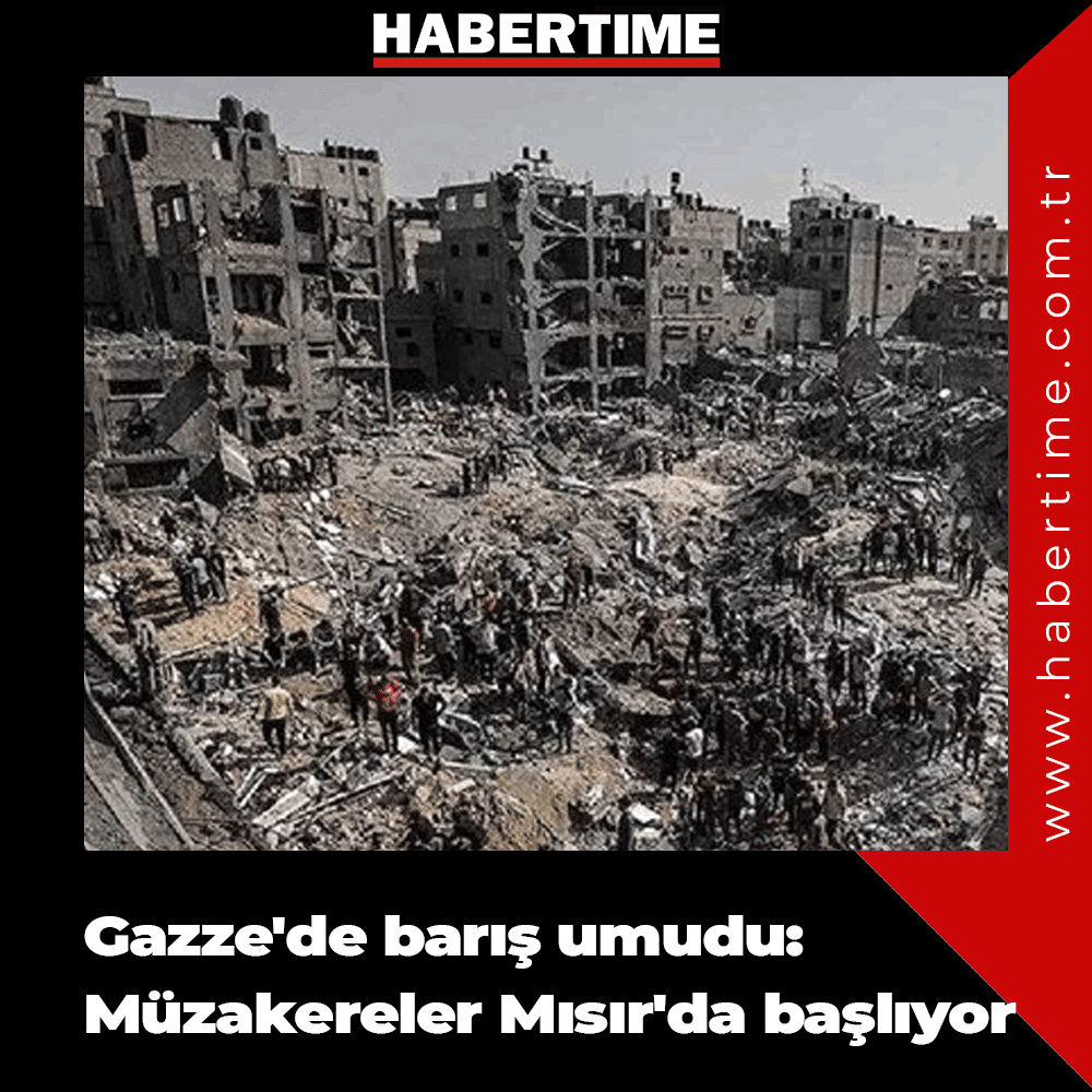 Gazze'de barış umudu: Müzakereler Mısır'da başlıyor habertime.com.tr/gazzede-baris-… 
#gazze #barış