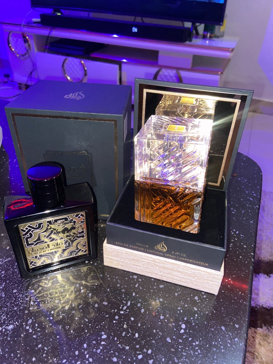 SimisadeKelly's tweet image. Qaeed al fursan -25,000
Khamrah -48,000
Combo price: 70,000
📍: LAGOS 
NATIONWIDE DELIVERY 🚚 ✅