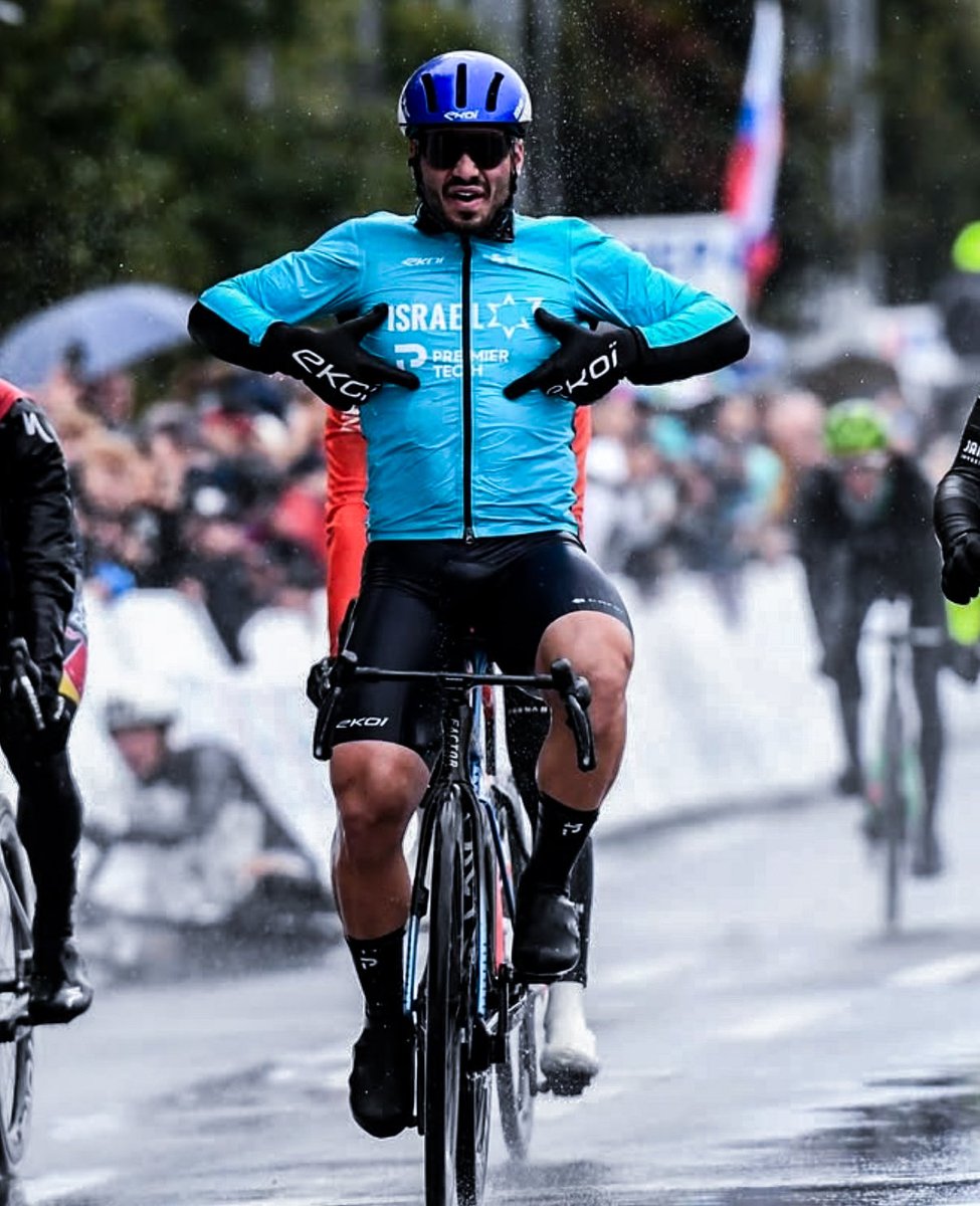 🇮🇱 Israeli rider Oded Kogut who won yesterday at Cro Race beating dominant Paul Magnier posted this to his Instagram:

“To all our haters, or everyone who thought to kick us out of this sport… this one is for you, from my whole heart.”