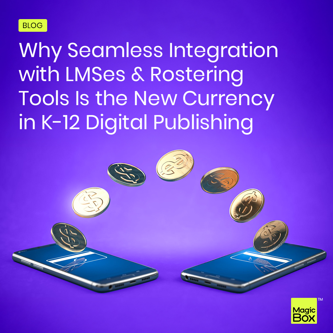 getmagicbox's tweet image. Teachers want simplicity. Students want engagement. Publishers? You need integration.
Seamless LMS + rostering connections = digital content that actually works.
Read why it matters: getmagicbox.com/blog/why-seaml…
#K12EdTech #DigitalPublishing #EdTechTools