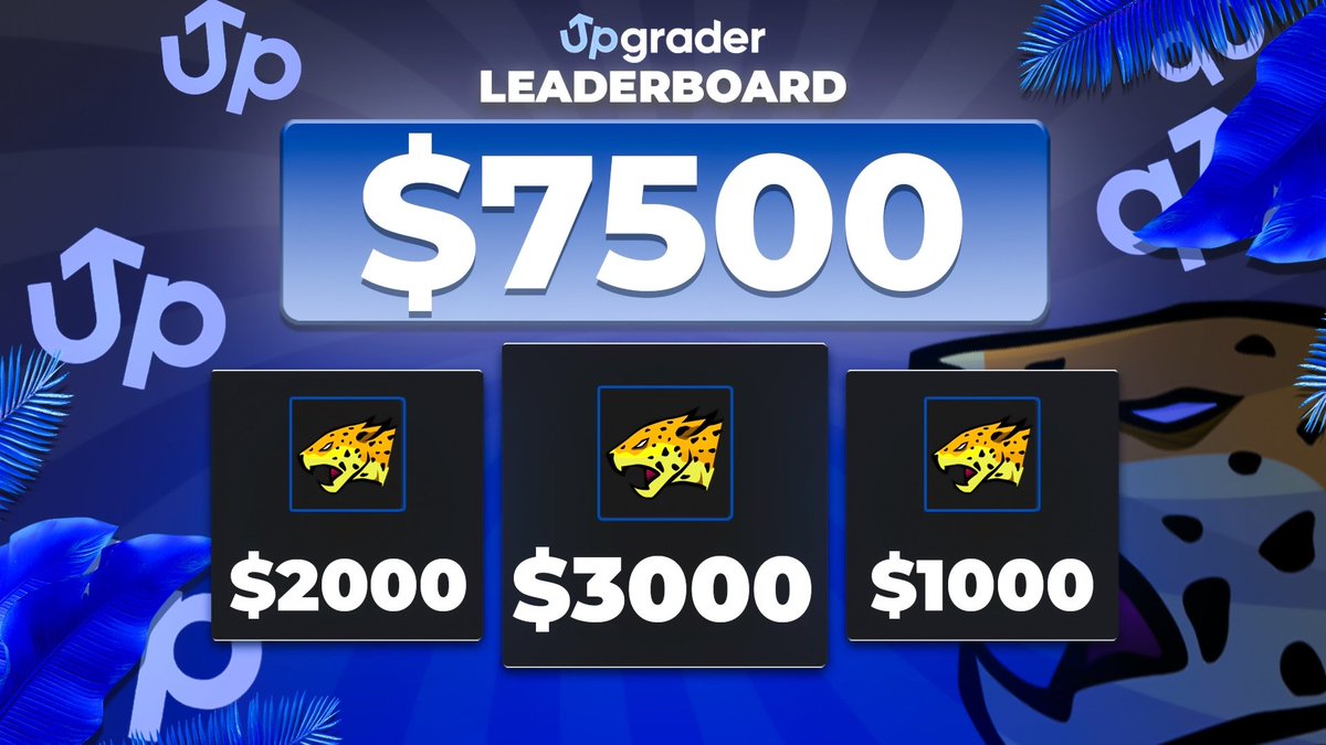 AugustMMXXIII's tweet image. ⬆️ HUGE *NEW* $7500 UPGRADER LB! ⬆️

augustrewards.com/leaderboard/up…

Sign up here 👉 upgrader.com/r/AUGUST

🎁 $50 GIVEAWAY - Like/RT/Tag