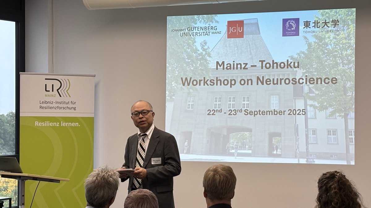 jsps_bonn's tweet image. On Sept 22-23, we participated in a joint workshop between Mainz Univ and @tohoku_univ. We introduced JSPS International Programs, which attracted considerable interest from researchers at both universities toward strengthening international networks.
#JSPS #JapanandGermany