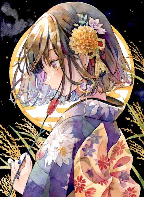 十五夜*アナログ #中秋の名月