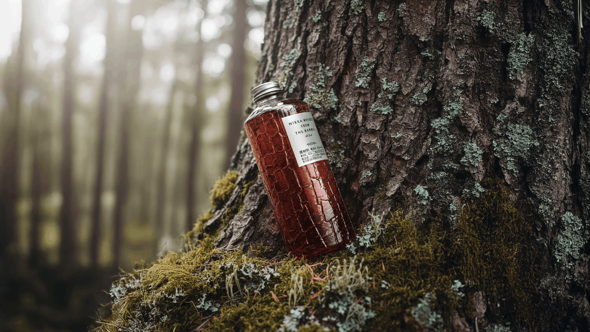 packagings's tweet image. Studio Garcés reimagines the iconic #NikkaWhisky “From The #Barrel” bottle with a conceptual twist rooted in craftsmanship and storytelling.