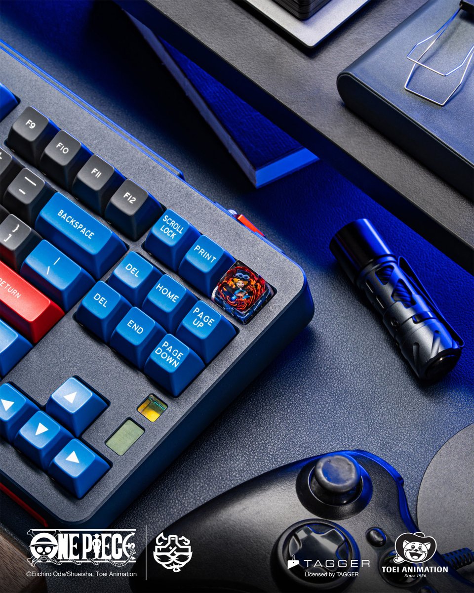 ⌨ ACE &amp; SABO KEYCAPS HAVE LANDED
Bring your setup corner to life with the meticulously crafted details of the Ace &amp; Sabo keycaps from the One Piece Artisan Keycap Collection.
🔥 Let’s fire up your keyboard!
👉 Recruitment link in bio~

📅 Groupbuy: September 30 - October 12