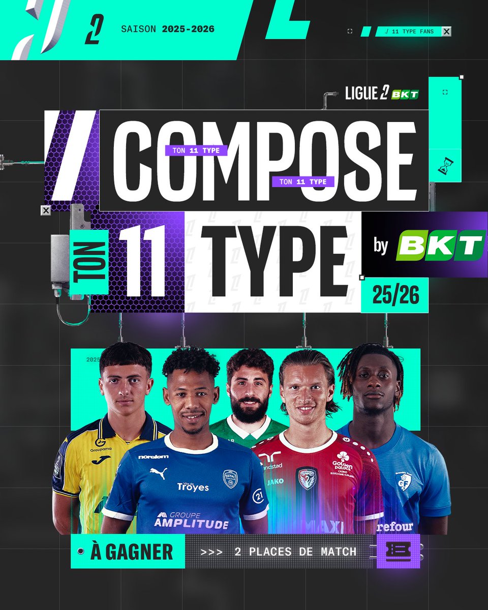 Ligue 2 BKT tweet media