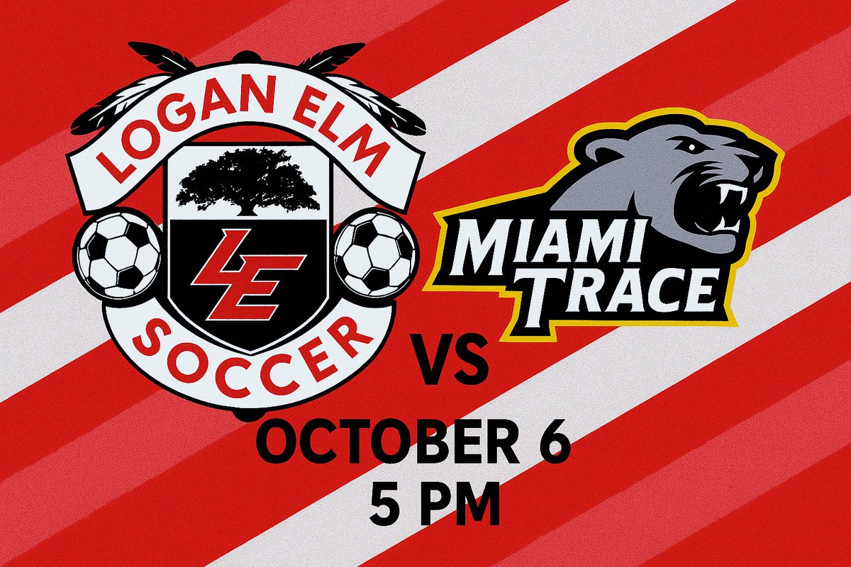 ⚽️⚽️⚽️Game Day⚽️⚽️⚽️ 

Today we hit the road for our last regular-season road game. We're off to face the Miami Trace Panthers with a 5 p.m. kickoff. We're working hard to wrap up the season and be prepared for the tournament. Hope to see you there!