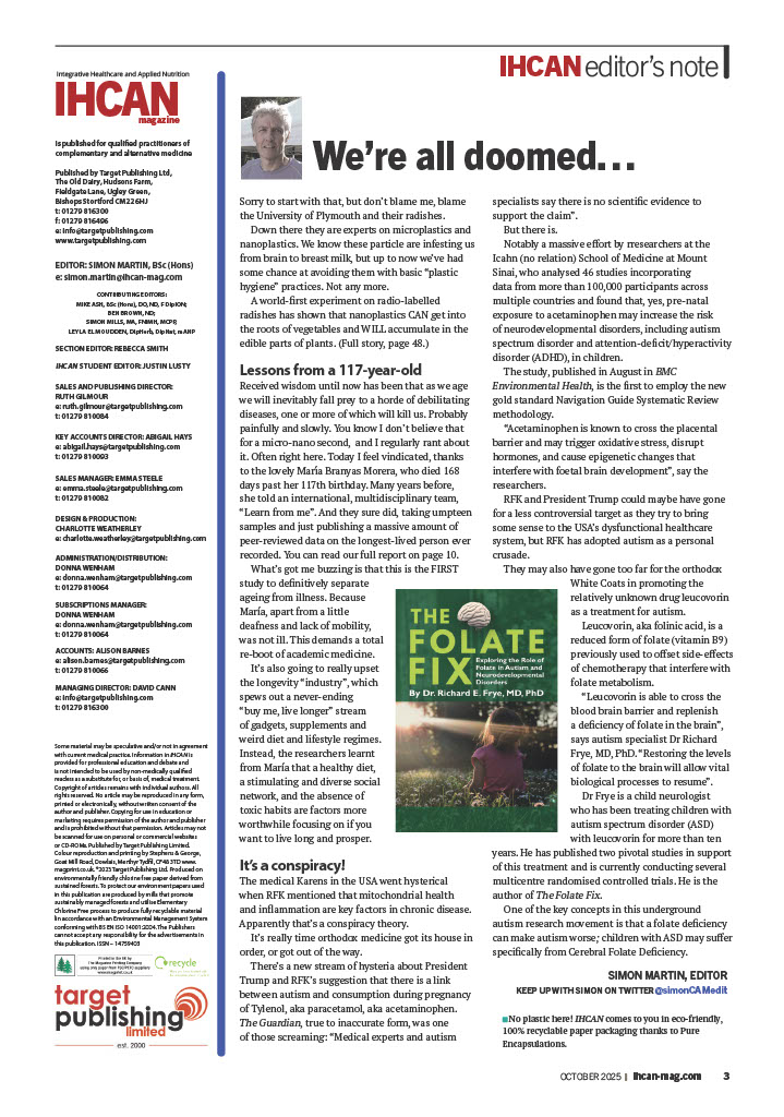 We're all doomed...

Read Simon Martin's intro in our October issue, out now.

Subscribe today and claim your free issue 👉  ihcan-mag.com/cart/?add-to-c…