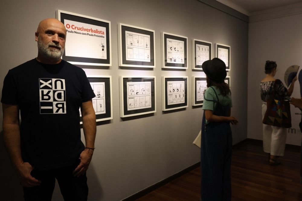 É uma honra e um privilégio estar a assinalar o Centenário das Palavras Cruzadas em Portugal na Festa da Ilustração - Setúbal (Museu do Trabalho Michel Giacometti).