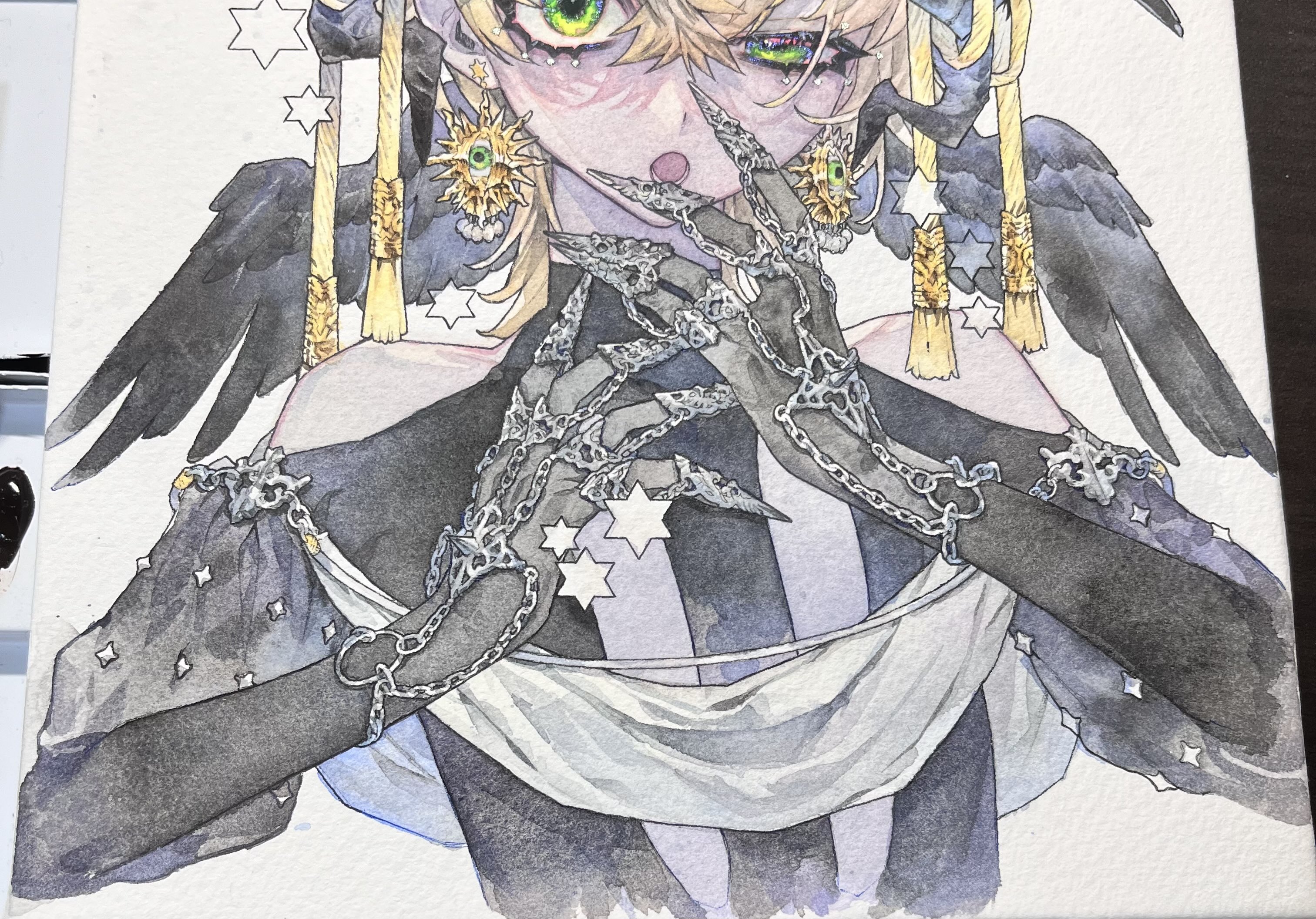 憩いの時間（水彩画） 憩いの時間』 6F #水彩 #水彩画 #透明水彩 #透明水彩画 #風景画