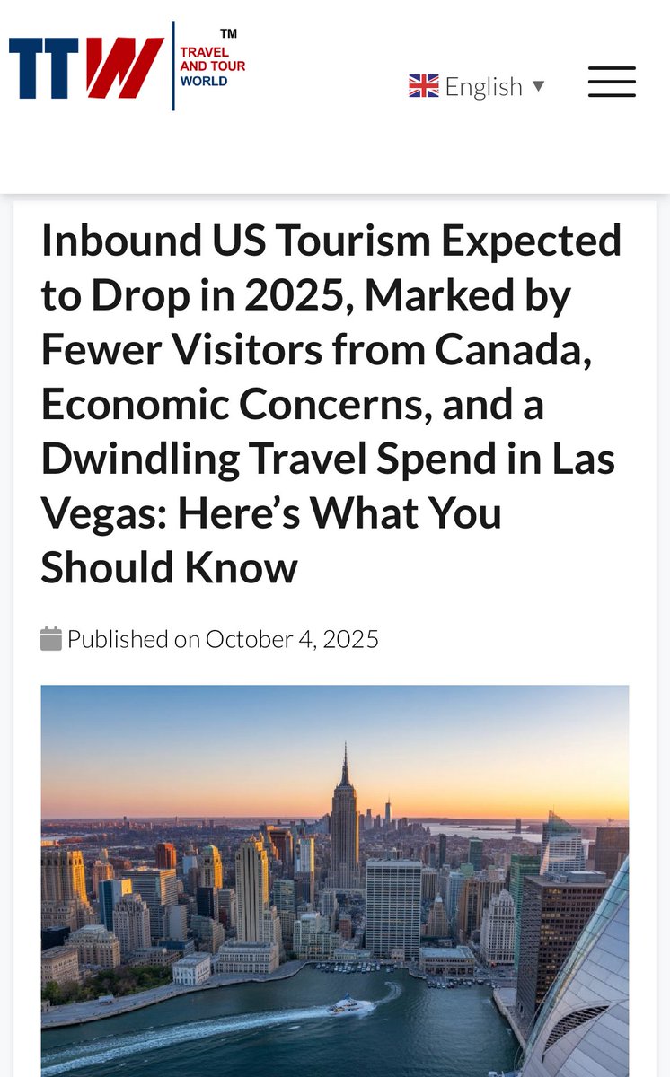 Our <a href="/Lngwds/">Longwoods Intl.</a> research is cited in this <a href="/TravelTourWorld/">Travel & Tour World</a> story!
#Travel #Tourism 

travelandtourworld.com/news/article/i…