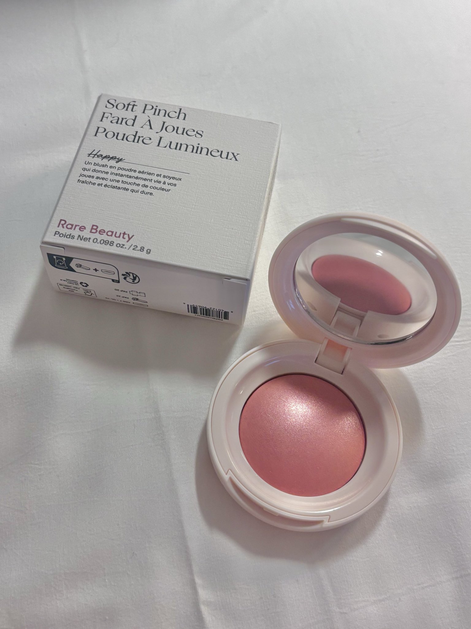 Rare Beauty ハイライターEnlighten/チークHappy