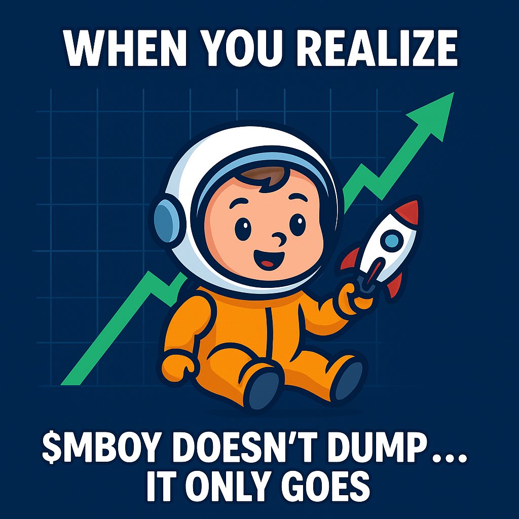 Wealthsorcerer's tweet photo. Early believers eat first. Don’t sleep on the baby power 💪
👉 https://t.co/U3mCEaltbO
#MoonBoy #MBOY #Solana #CryptoMemeCoin https://t.co/ojUMSd7fZu