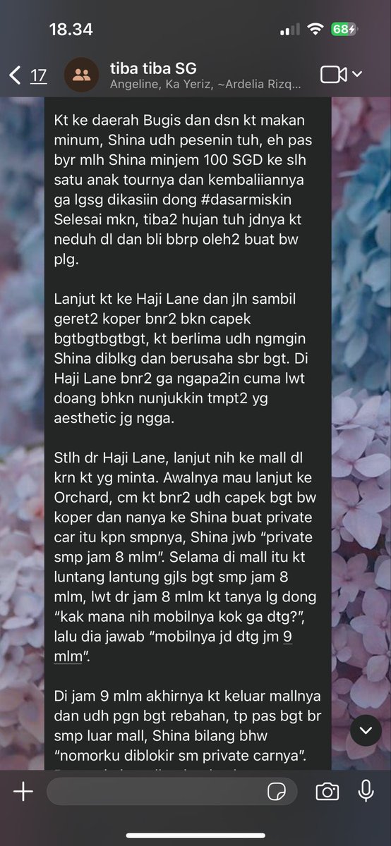myderalc_sim's tweet photo. KRONOLOGINYA PENIPUAN SI SHINA SHINA ANJ INI https://t.co/MmB0bpZACE